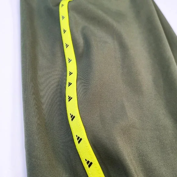 Adidas Aeroready Tight Women's Training Athletic Running Legging Green GT6299 - Picture 4 of 7